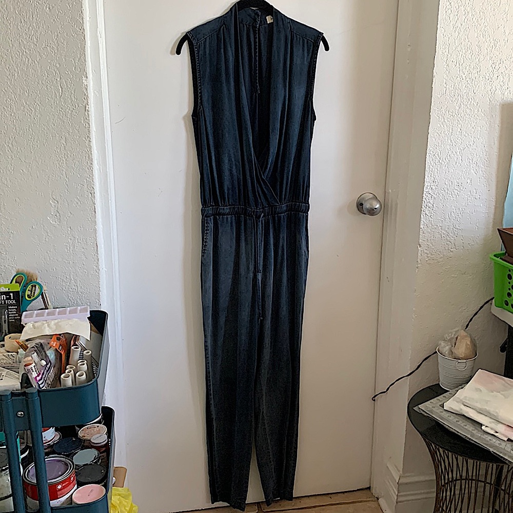 BELLA DAHL Jumpsuit blue Small long